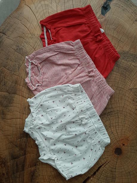 Kratke nohavice 3ks, h&m,62