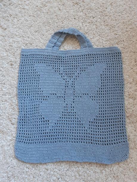 Rucne hackovana eko tasticka handmade,