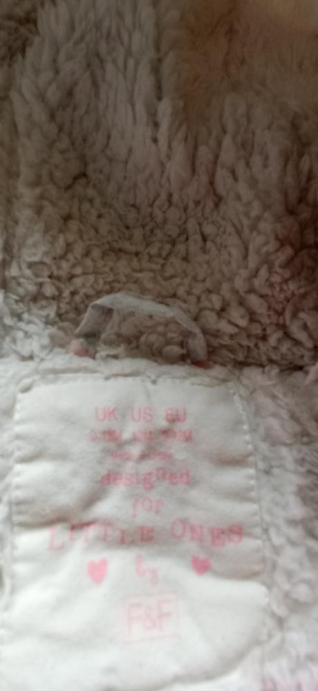 Zimný overal pre bábätko od 9-12 mesiacov f&f, f&f,74