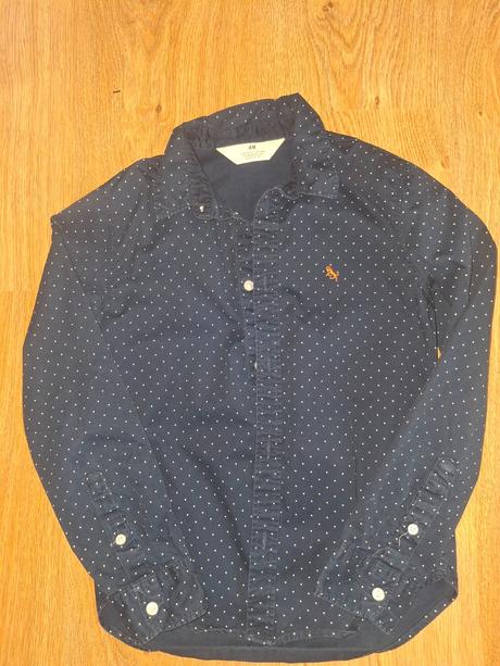 Predám chlapčenské košele v top stave, h&m,128