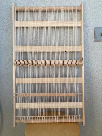 Veľké tkáčske krosná na tkanie, 