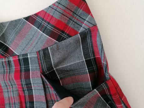 Károvaná sukňa, f&f,m