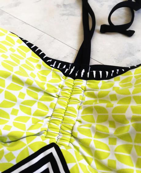 Luxusné tankini s kosticami na boku, marks & spencer,l