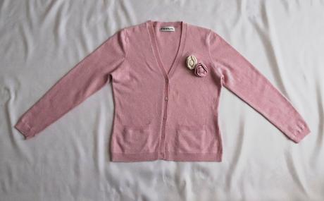 Sveter s vlnou a kašmírom, s