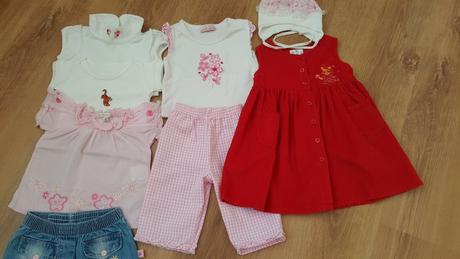 Balík oblečenia pre dievčatko, 68–80