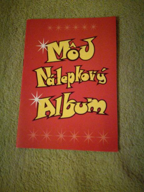 Nálepky, albumy.,