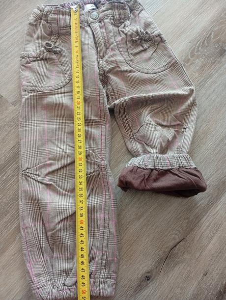 H&m oteplené nohavice 98, h&m,98