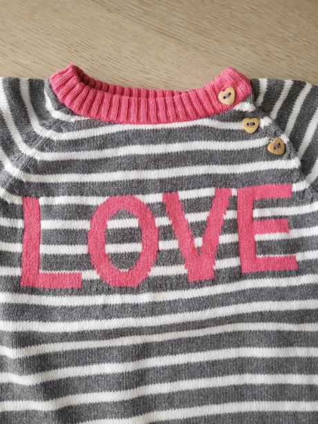 Pletený svetrík, h&m,80