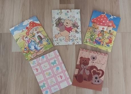 Darčekové tašky 5ks,