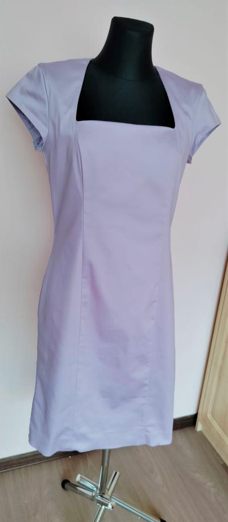 Levanduľové šaty, h&m,40