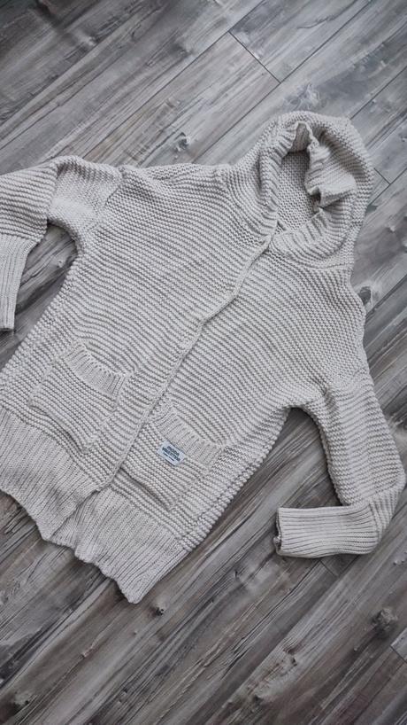 Cardigan s kapucňou, xl