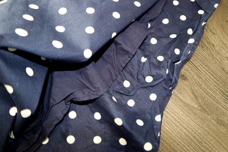 H&m bodkované šaty, v. 128/7-8y, h&m,128