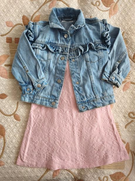 Šaty s riflovkou, 104–116