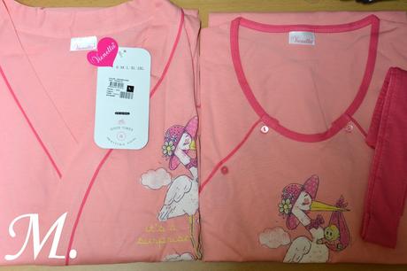 Tehotenská súpravička župan a nočná košeľa, vienetta secret,l / m / s / xl