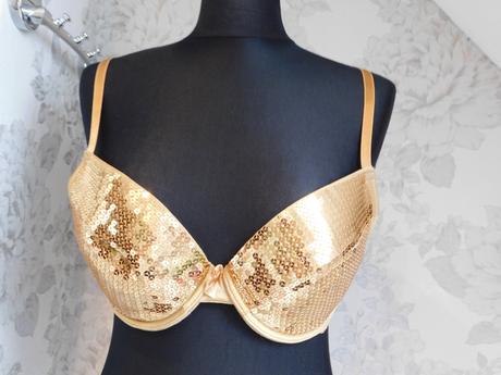 Kvalitná zlata podprsenka, 85b