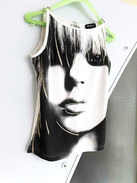 Extravagantné tričko s fotopotlačou, s