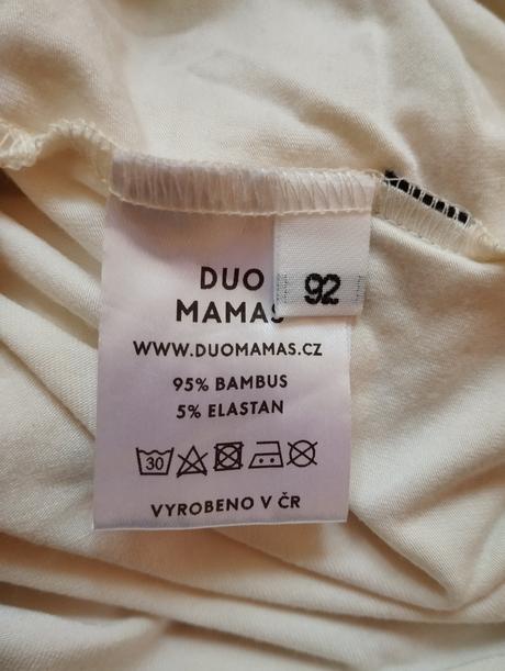 Detské body bambusové 92, 92