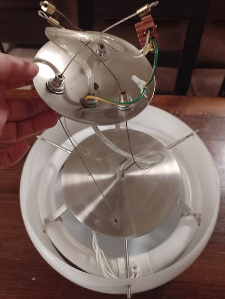 Vysiaci luster, svietidlo, 2ks, 