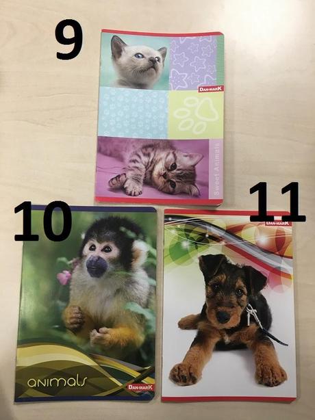 Zošit a5- rôzne motívy,