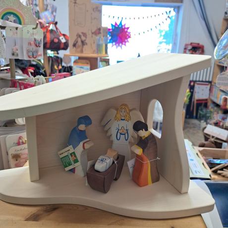 Drevené zvieratká, farma, betlehem holztiger, 