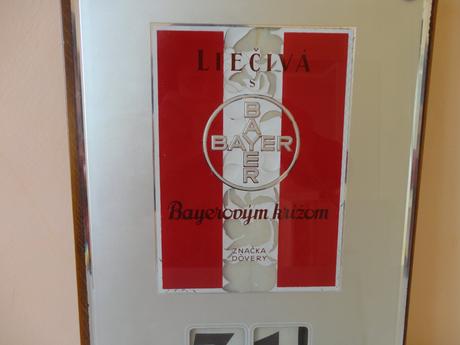 Kalendár závesný, obrazový, starožitný,