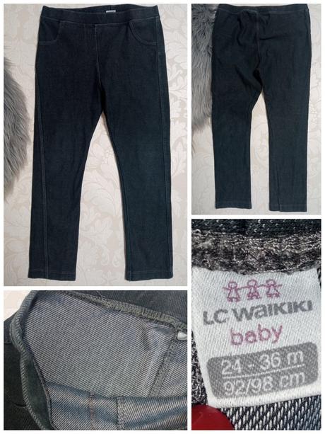 Dievčenské melírované legíny (92-98), 92