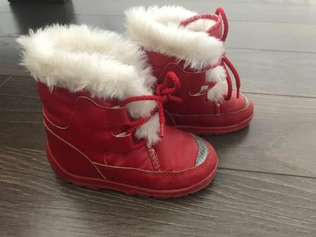 Retro červené čižmičky, 25