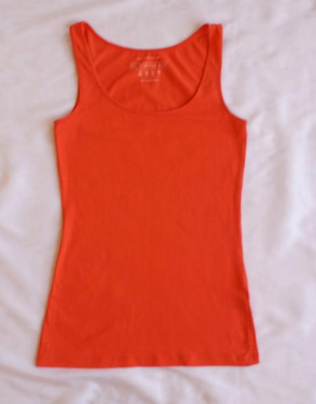 Oranžový top - bezchybný stav, atmosphere,s