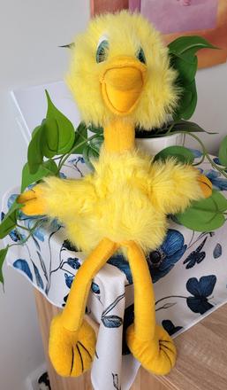 Vintage plyšák big bird (sesame street) 40 cm,