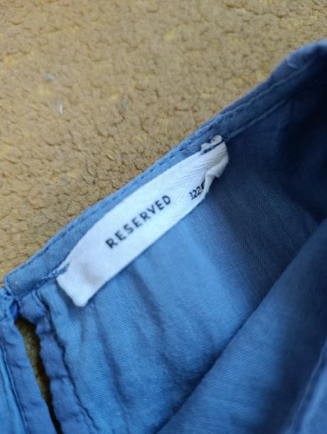 Šaty s kvetmi vyšívané (veľkosť 122), reserved,122