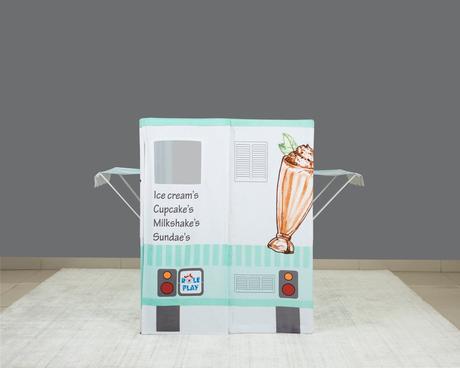 Detský hrací domček zmrzlinové auto,