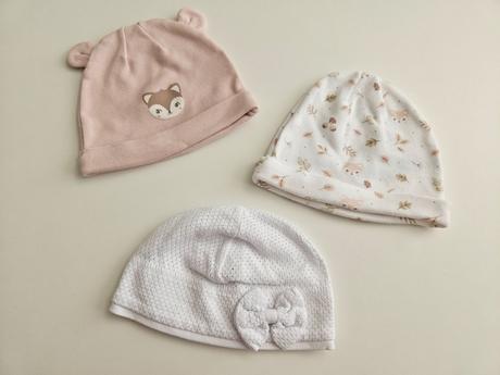 Mix čiapky a ponožky pre novorodenca, 50–62