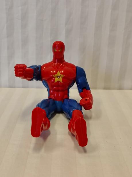 Zber. retro figúrka spider-man vintage bootleg 90s,