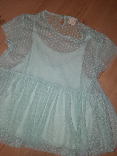 Transparentna priesvitna bluzocka, zara,152
