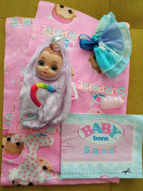 Bábika baby born 10 cm, 