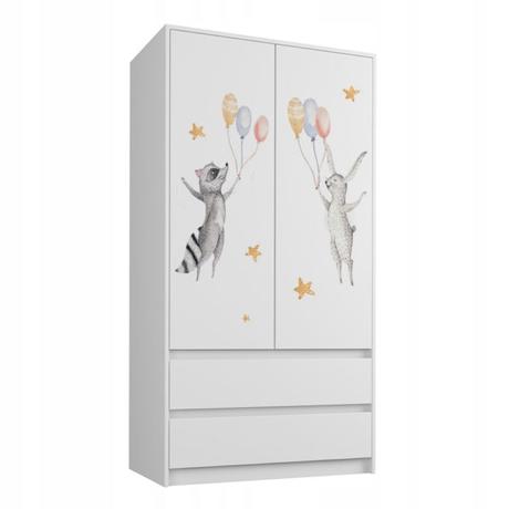 Babyboo detská izba lulu dvojposteľ biela sweet dr, 