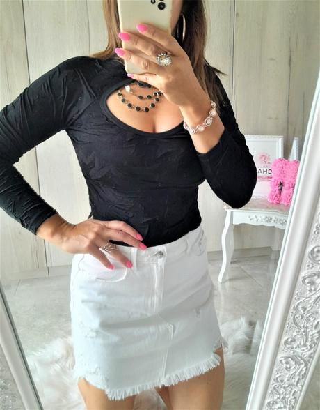 Čierne sexi tričko-s, otto,s