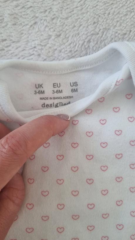 Dievčenské body, h&m,68