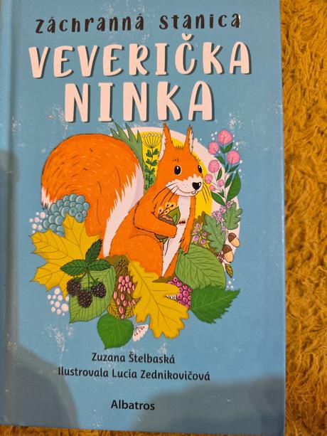 Kniha veverička ninka - z.štelbanská, 