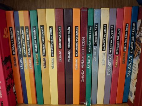 18 knih zo serie traja pátrači, 