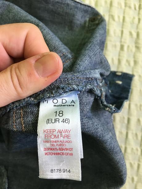 Tehotenske rifle na traky c. 46, mothercare,46