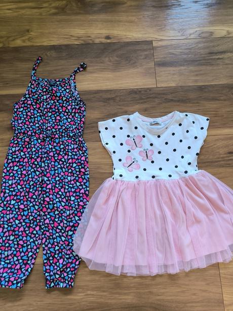 Letný overal a šaty 104, kiki&koko,110