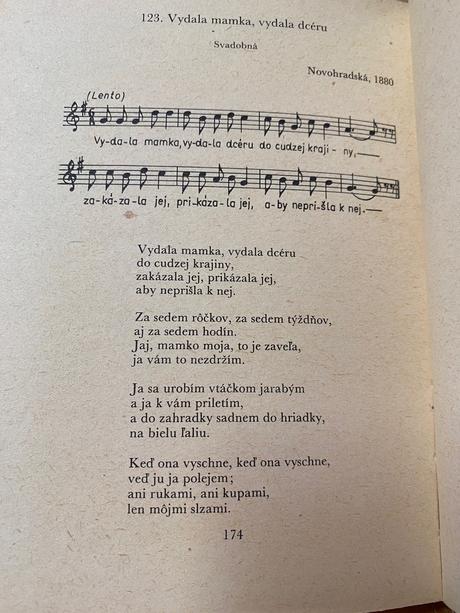 Krásna kniha kytica slovenských ľudových piesní,