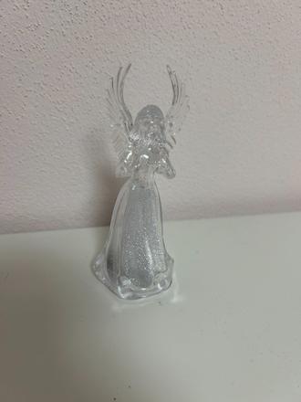 Vianočná dekorácia svietiaci anjel,