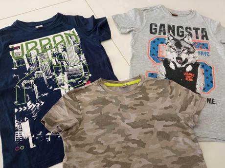 Tričká s krátkym rukávom, 128