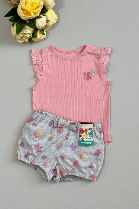 Garanimals set bodičko a šortky na 12 mesiacov, 74