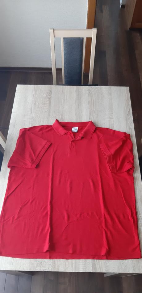 2x červené polo tričko 4xl, 4xl