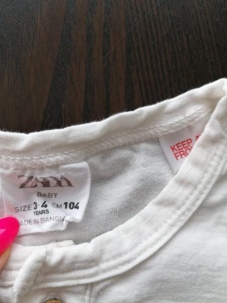 Tričká so zeleninou, zara,104