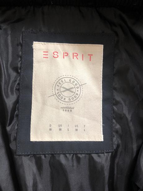 Čierna vetrovka esprit, esprit,m