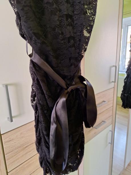 Dámské čipkované šaty, h&m,s